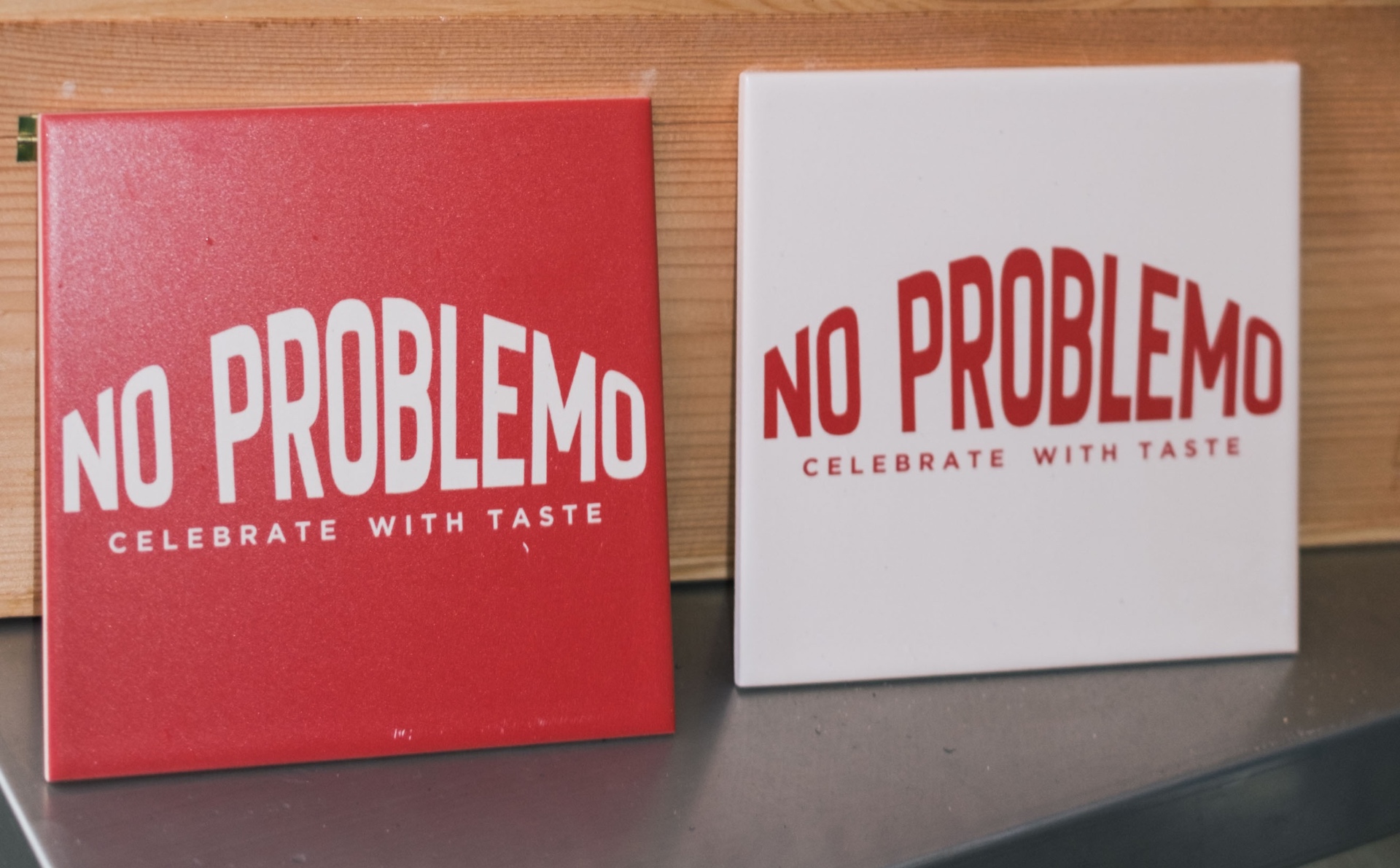 No Problemo tegels — Celebrate With Taste